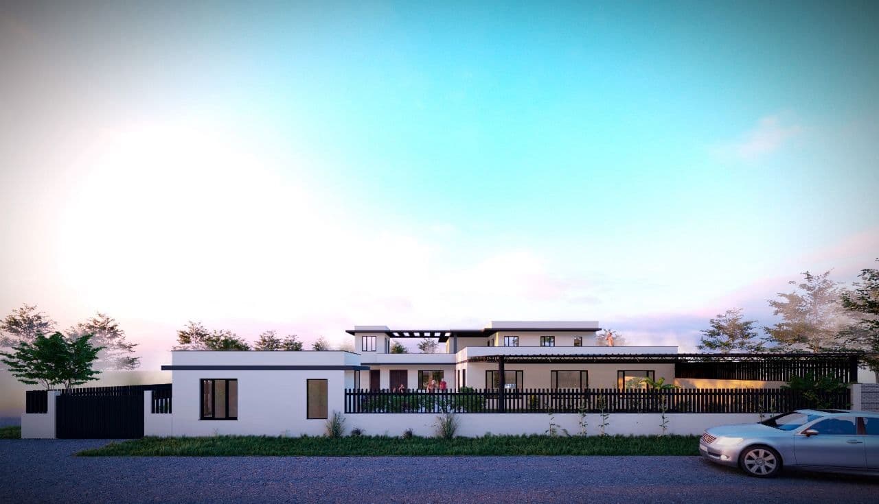 A premium architecture portfolio experience that fills the screen.